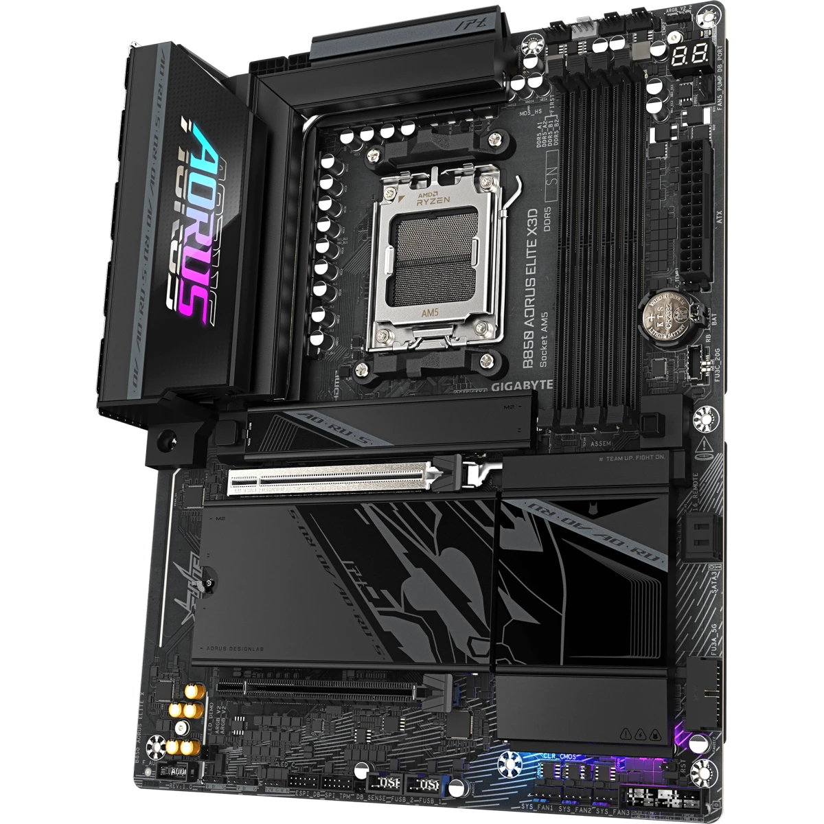 Материнская плата Gigabyte B850 AORUS ELITE X3D - фото 3