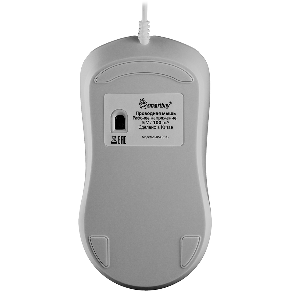 Мышь SmartBuy 355 Grey - SBM355G - фото 4