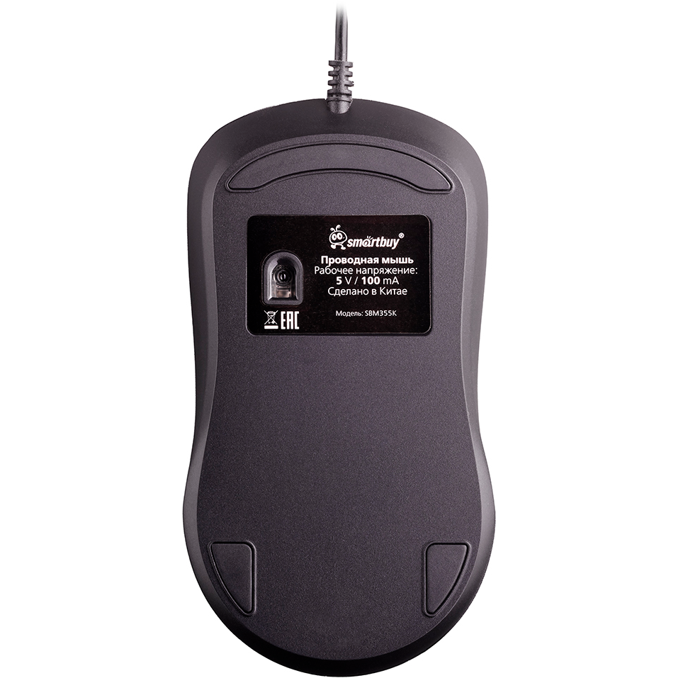 Мышь SmartBuy 355 Black - SBM355K - фото 4