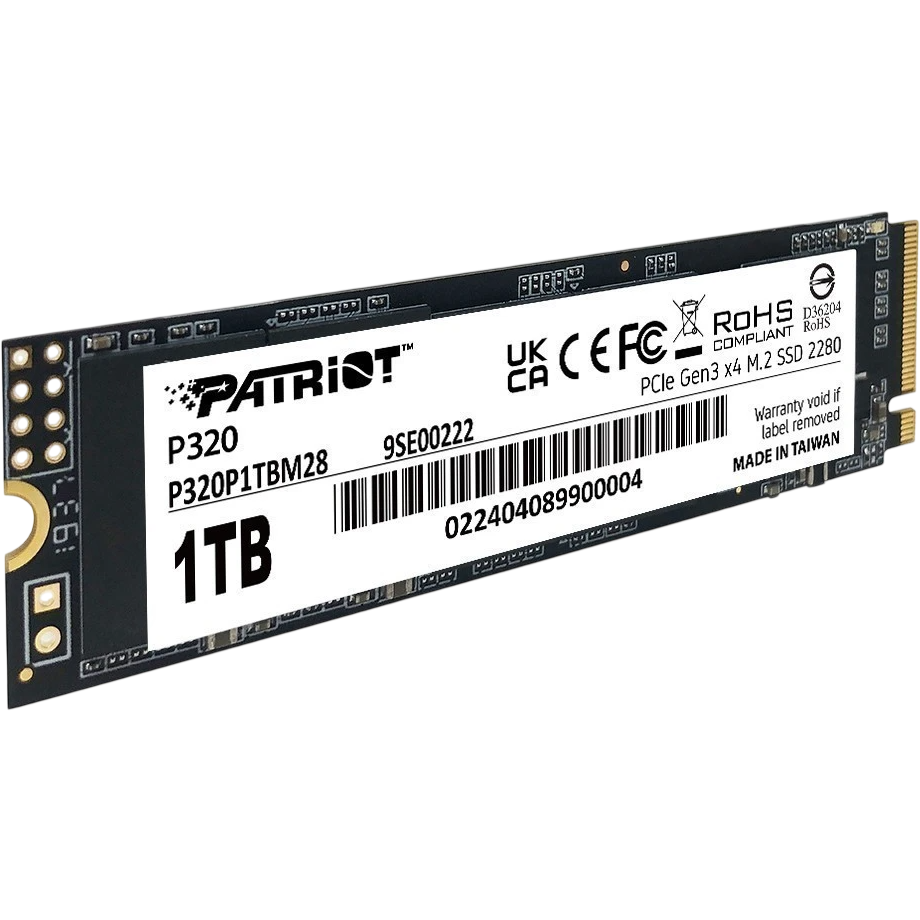 Накопитель SSD 1TB Patriot P320 (P320P1TBM28) OEM - фото 4