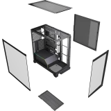 Корпус HSPD F550-TGBK Black