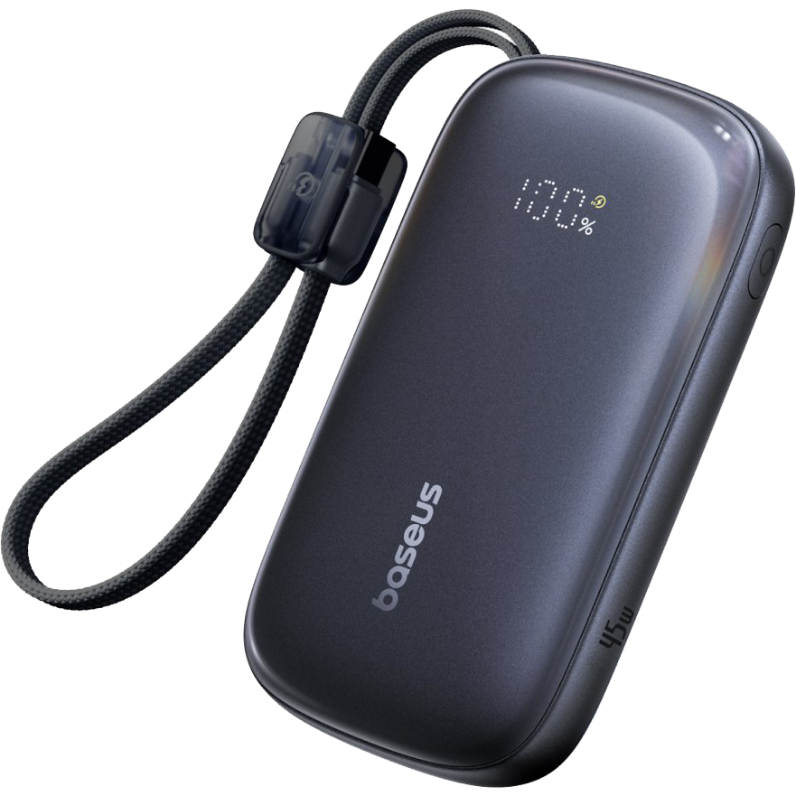 Внешний аккумулятор Baseus EnerFill FC21 Qpow 3 Ultra 10000mAh 45W Cosmic Black - E0027Q00