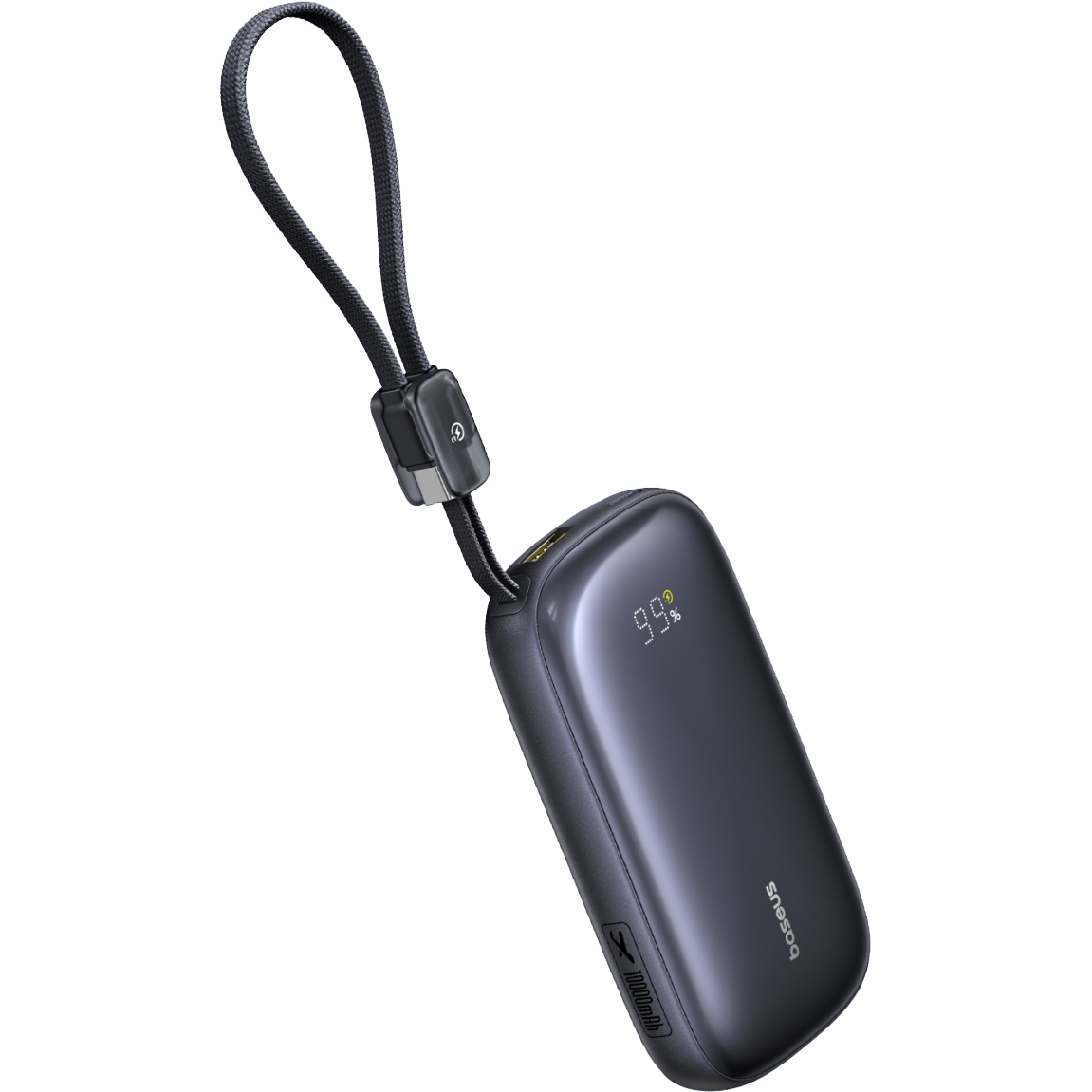 Внешний аккумулятор Baseus EnerFill FC21 Qpow 3 Ultra 10000mAh 45W Cosmic Black - E0027Q00 - фото 2