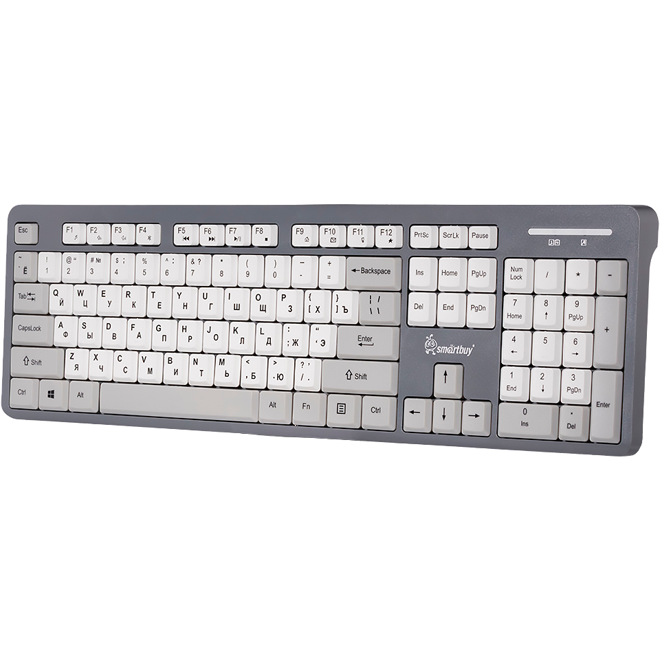 Клавиатура + мышь SmartBuy 701AG Grey - SBC701AGK - фото 2