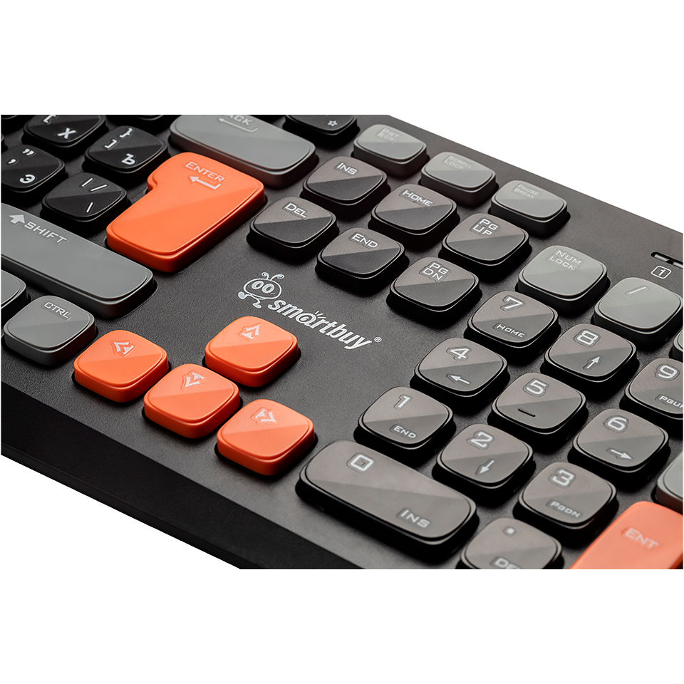 Клавиатура + мышь SmartBuy 702AG Black - SBC702AGK - фото 6