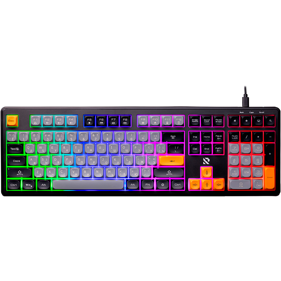 Клавиатура SmartBuy Rush Z38 Black/Grey - SBK338UK