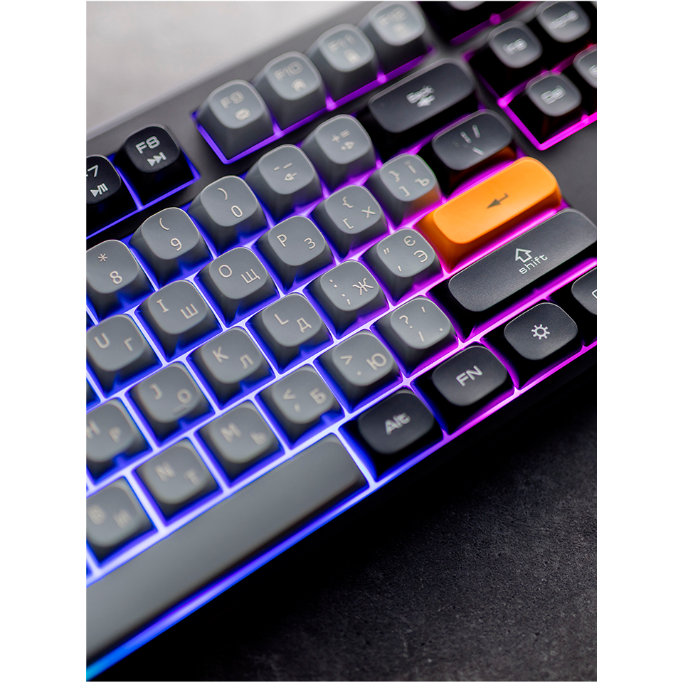 Клавиатура SmartBuy Rush Z38 Black/Grey - SBK338UK - фото 9