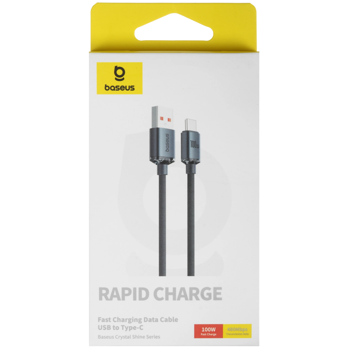 Кабель USB - USB Type-C, 1.2м, Baseus CAJY000401 - фото 3