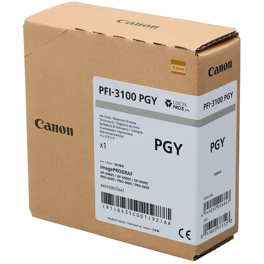 Картридж Canon PFI-3100 Photo Grey - 6431C001