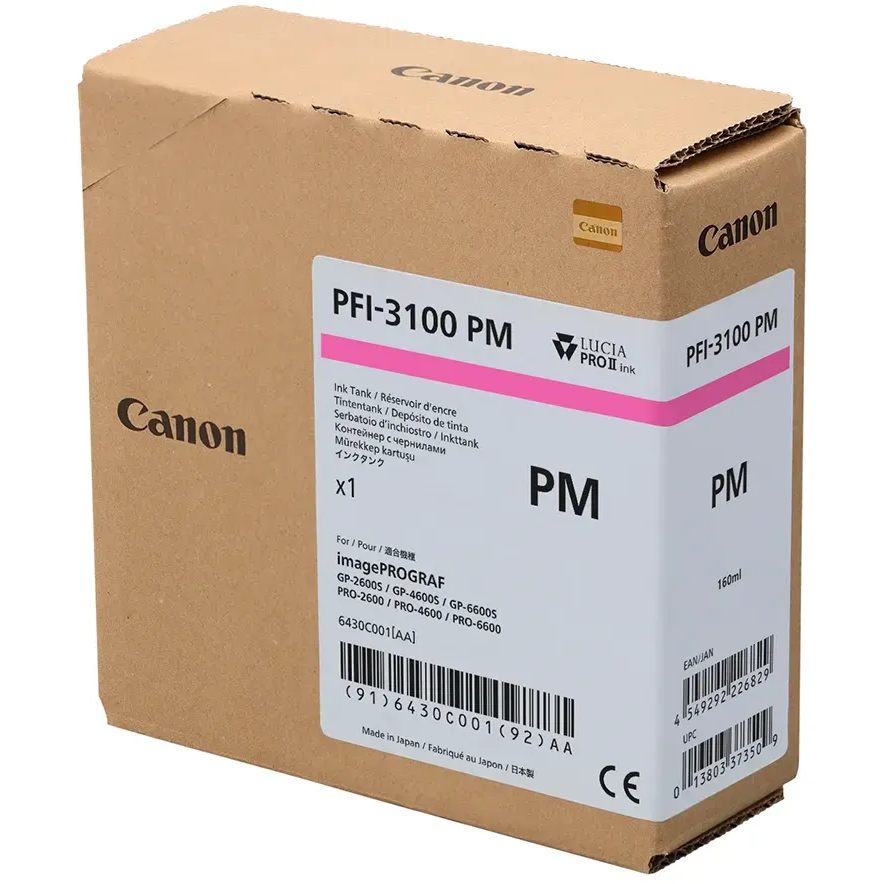 Картридж Canon PFI-3100 Photo Magenta - 6430C001