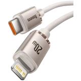 Кабель USB Type-C - Lightning, 1.2м, Baseus CAJY001304