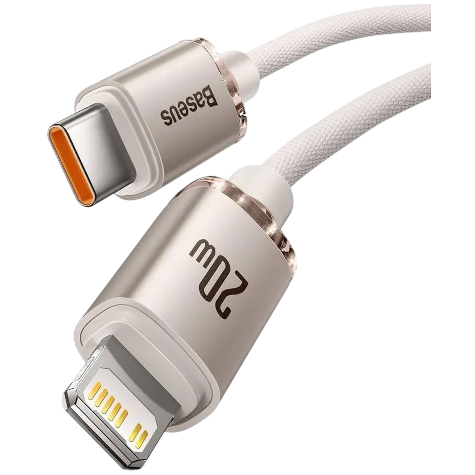 Кабель USB Type-C - Lightning, 1.2м, Baseus CAJY001304 - фото 2