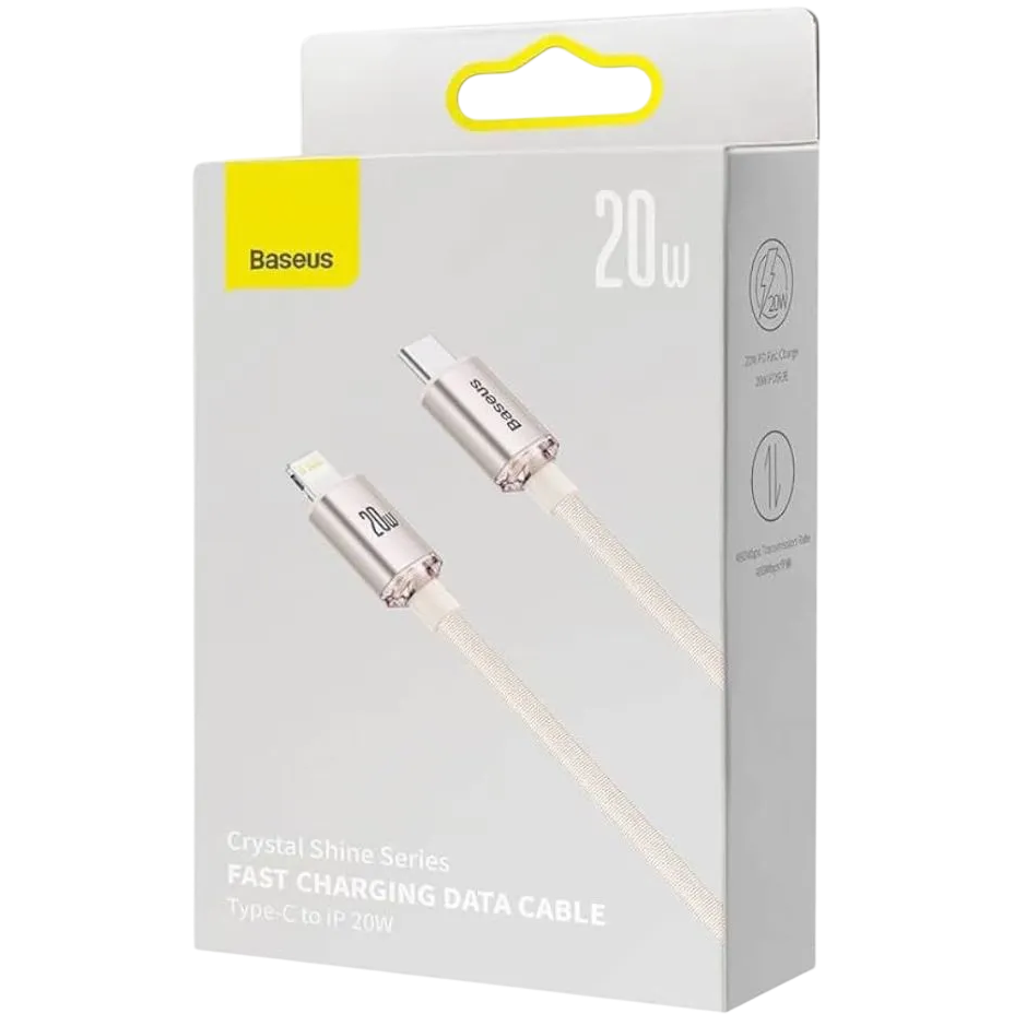 Кабель USB Type-C - Lightning, 1.2м, Baseus CAJY001304 - фото 4