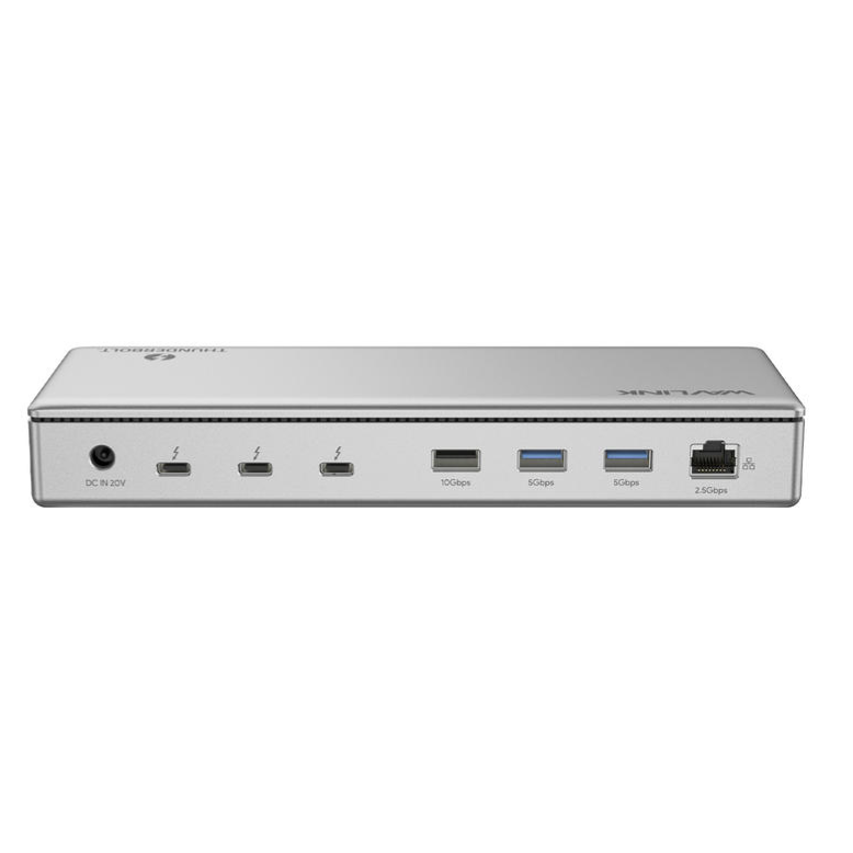 ..... Док-станция WAVLINK Thunderbolt 4 Docking Station (0154) Б/У - WL-UTD43Pro - фото 2