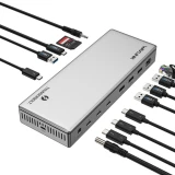 ..... Док-станция WAVLINK Thunderbolt 4 Docking Station (0154) Б/У (WL-UTD43Pro)