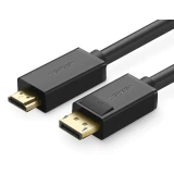 ..... Кабель DisplayPort (M) - HDMI (M), 1.5м, UGREEN DP101  Б/У (10239)