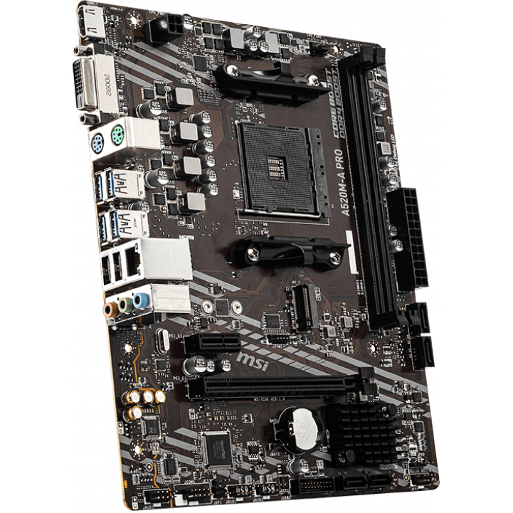 ..... Материнская плата MSI A520M-A PRO (5582) из ремонта - фото 2