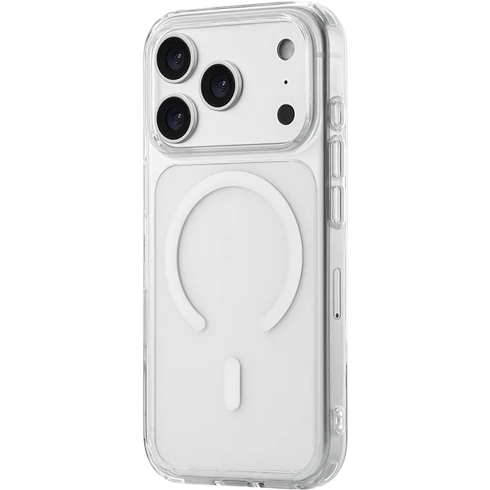 Чехол uBear iPhone 18 Pro Real Mag Case Transparent - CS675TT63PRL-I26M - фото 2