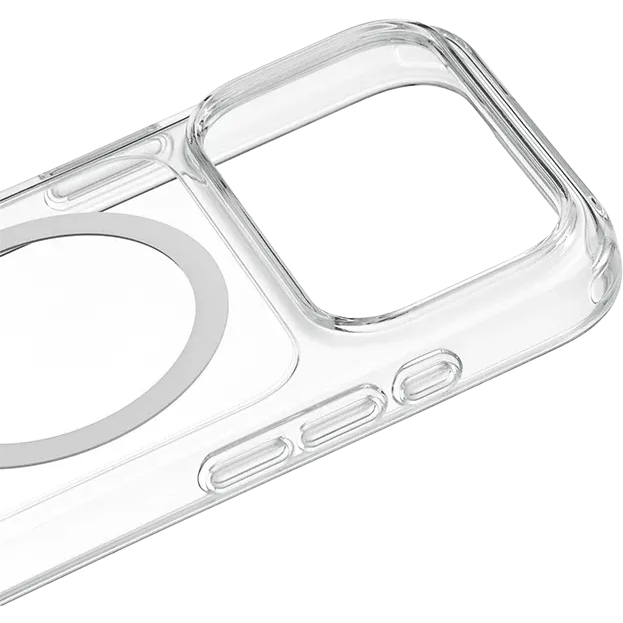 Чехол uBear iPhone 18 Pro Real Mag Case Transparent - CS675TT63PRL-I26M - фото 9