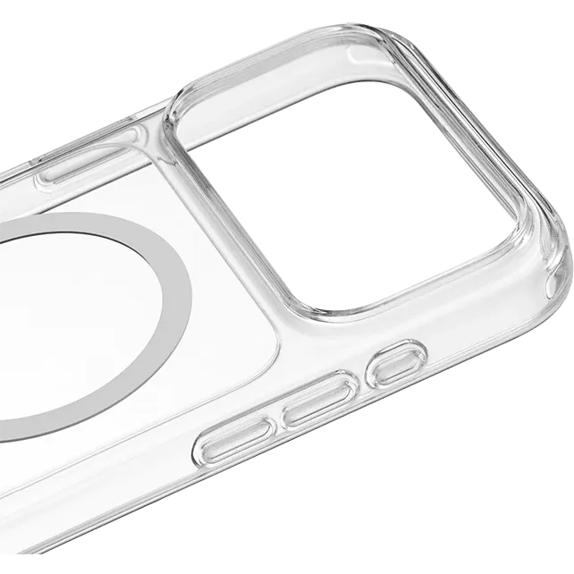 Чехол uBear iPhone 18 Pro Max Real Mag Case Transparent - CS699TT69PRL-I26M - фото 9