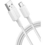 Кабель USB - USB Type-C, 1.8м, Anker 322 White (A81H6H21)
