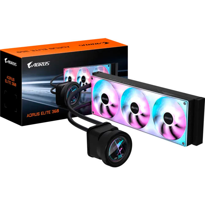 Система жидкостного охлаждения Gigabyte Aorus Elite 360 - GP-AORUS ELITE 360 - фото 5