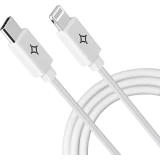 Кабель USB Type-C - Lightning, 2м, Stellarway STWPRO-CAB-CLGHT-2-PVC White (STWPRO-CAB-CLGHT-2-PVC-White)
