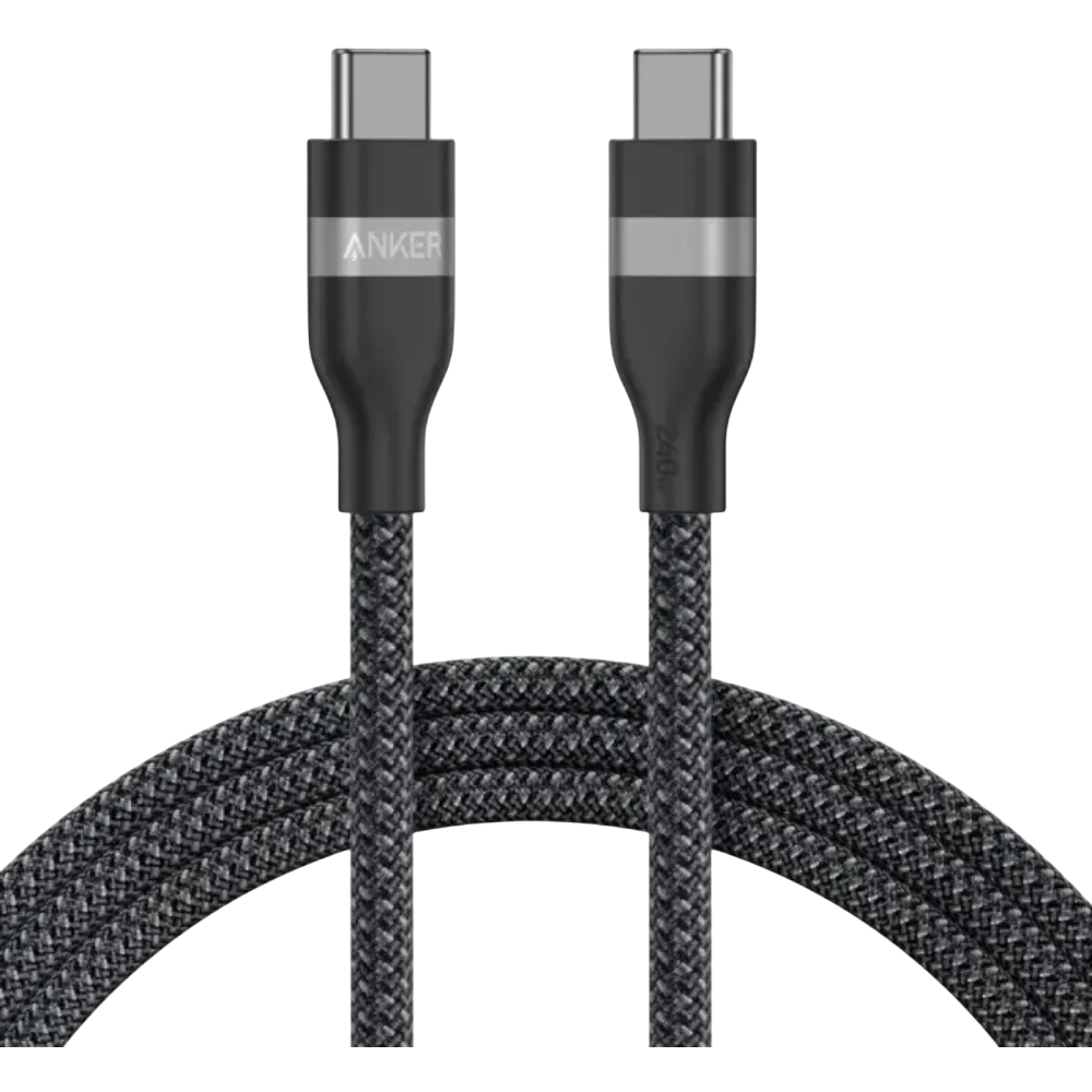 Кабель USB Type-C - USB Type-C, 0.9м, Anker A82E2 Black - A82E2H11