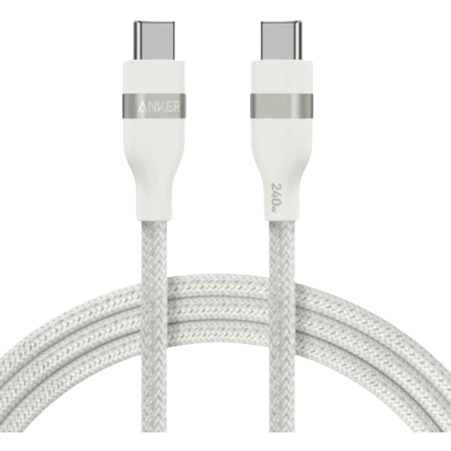 Кабель USB Type-C - USB Type-C, 0.9м, Anker A82E2 White - A82E2H21