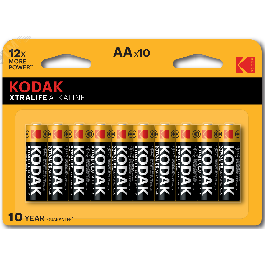 Батарейка Kodak (AA, 8+2 шт.) - LR6-8+2BL