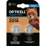 Батарейка Opticell Specialty Turbo Max (CR2016, 2 шт.) (6061003)