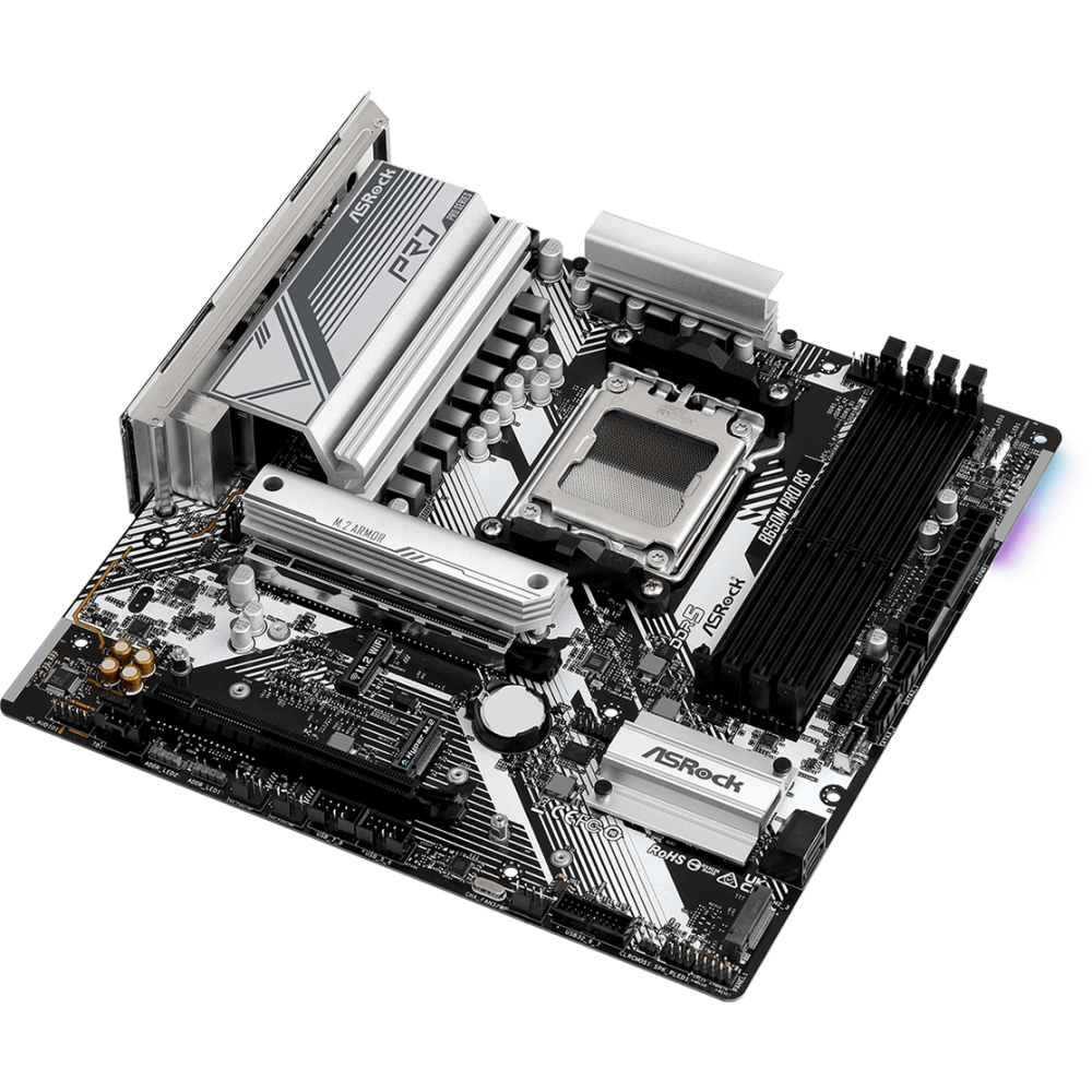 ..... Материнская плата ASRock B650M PRO RS (5961) Б/У - фото 2