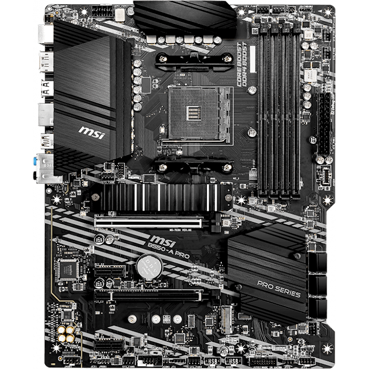 ..... Материнская плата MSI B550-A PRO (9815) из ремонта