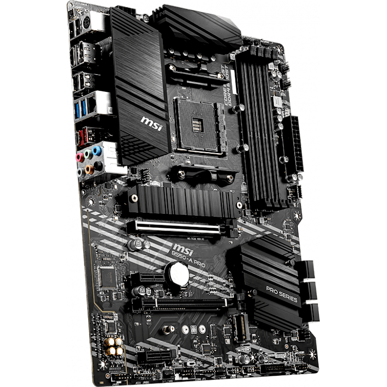 ..... Материнская плата MSI B550-A PRO (9815) из ремонта - фото 2