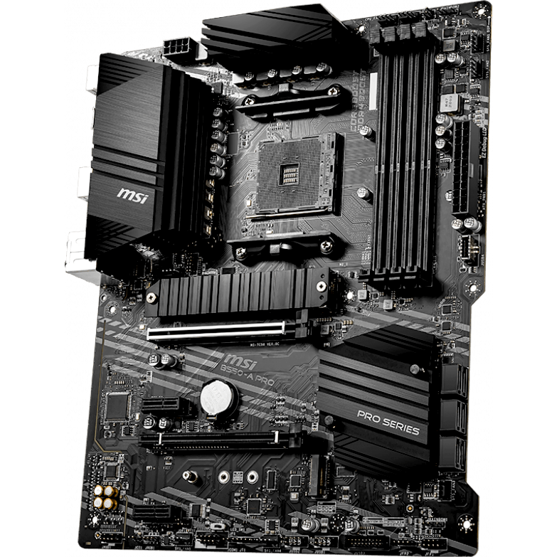 ..... Материнская плата MSI B550-A PRO (9815) из ремонта - фото 3