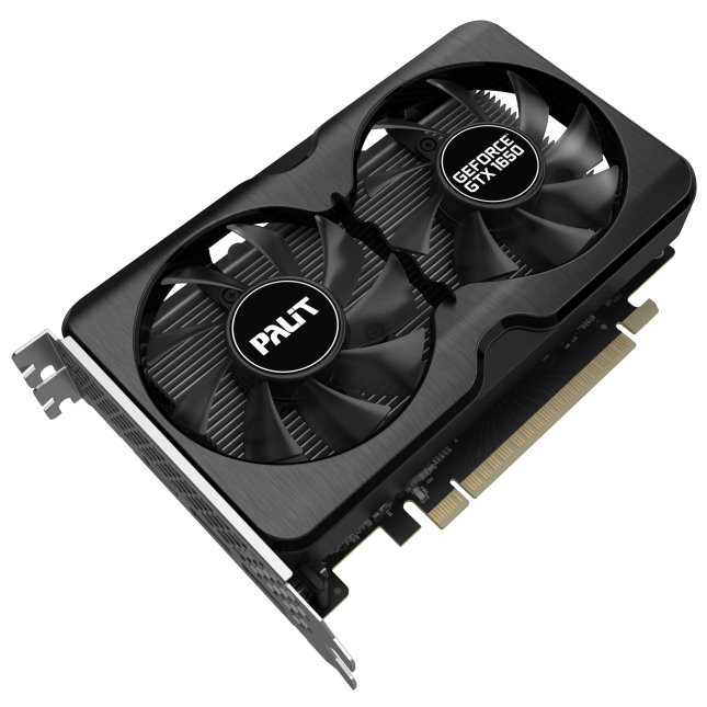 ..... Видеокарта GTX 1650 Palit GP 4GB (NE6165001BG1-1175A) OEM (9083) из ремонта