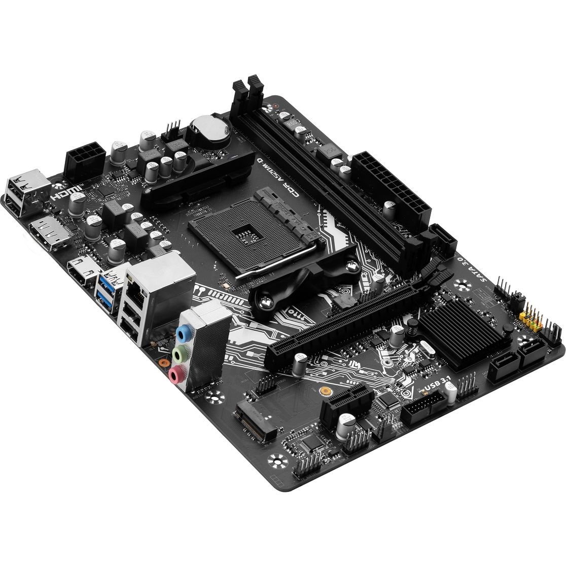 Материнская плата CBR A520M-D - MB-MSA520M-D-D4-DP-HDMI-RTL - фото 2