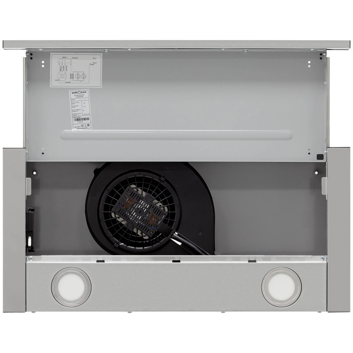 Вытяжка KRONA KAMILLA T 600 Inox - КА-00007312 - фото 4