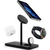Беспроводное зарядное устройство Twelve South HiRise 3 Deluxe Black (TS-2303)