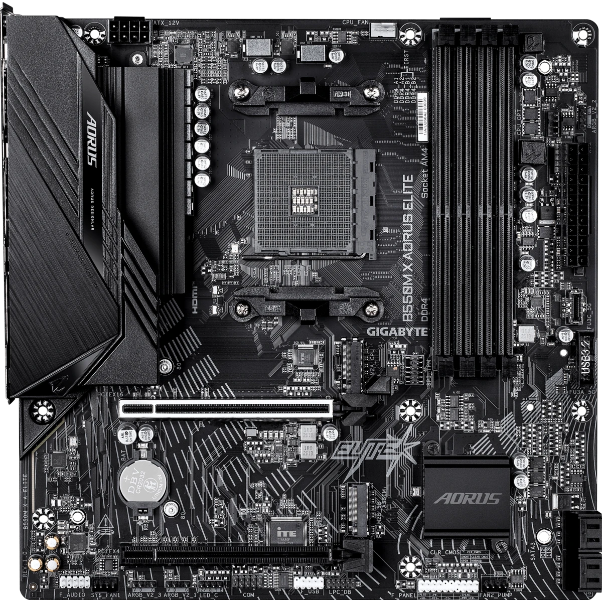 Материнская плата Gigabyte B550M X AORUS ELITE