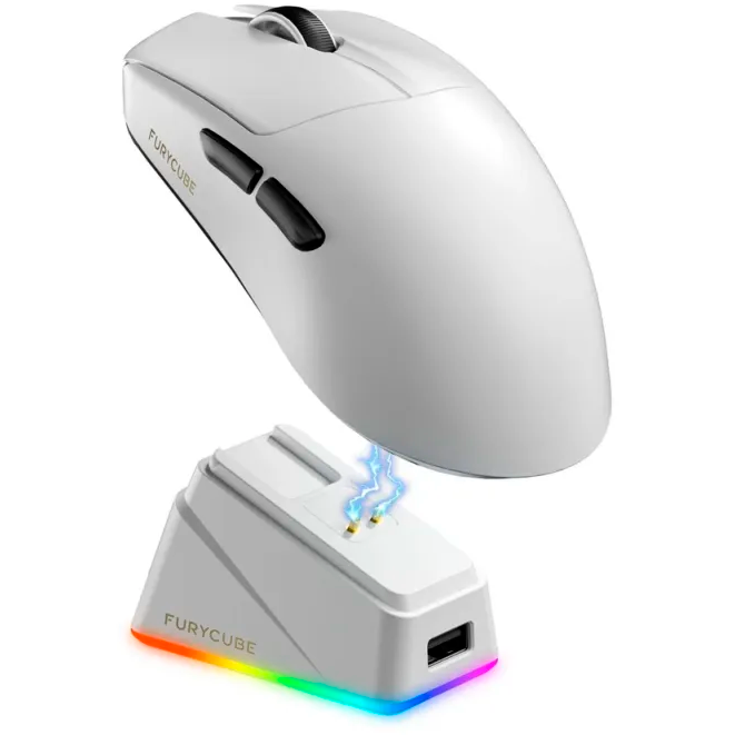 Мышь Furycube G13 Pro White - G13 PRO - фото 4