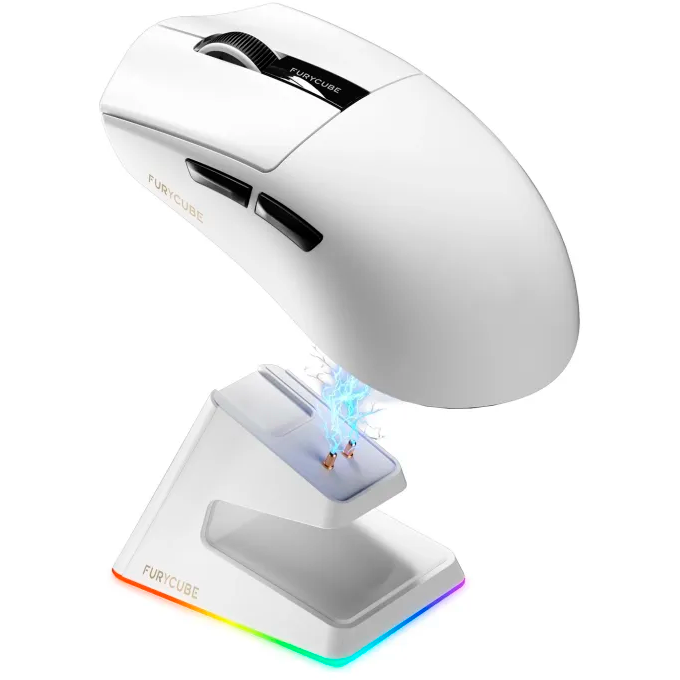 Мышь Furycube G9 Pro White - G9 PRO