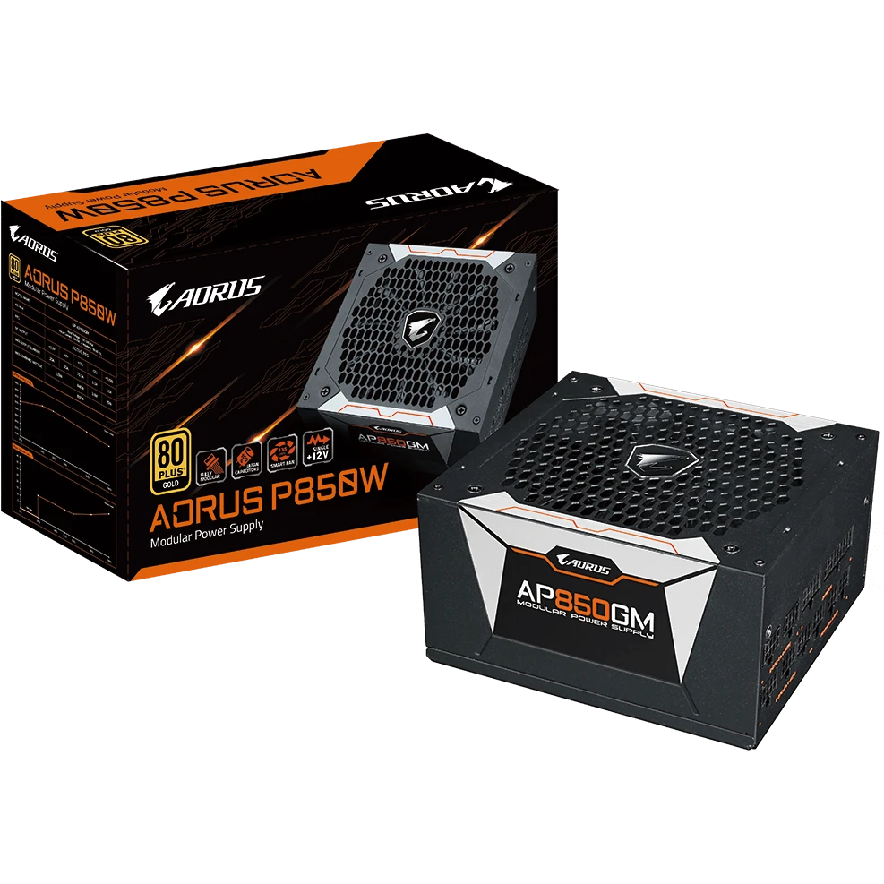 Блок питания 850W Gigabyte AORUS GP-AP850GM - фото 8