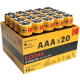 Батарейка Kodak (AAA, 20 шт.) (B0054764)