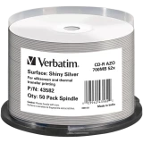 Диск CD-R Verbatim 700MB 52x AZO Cake Box Printable (50 шт.) (43582)