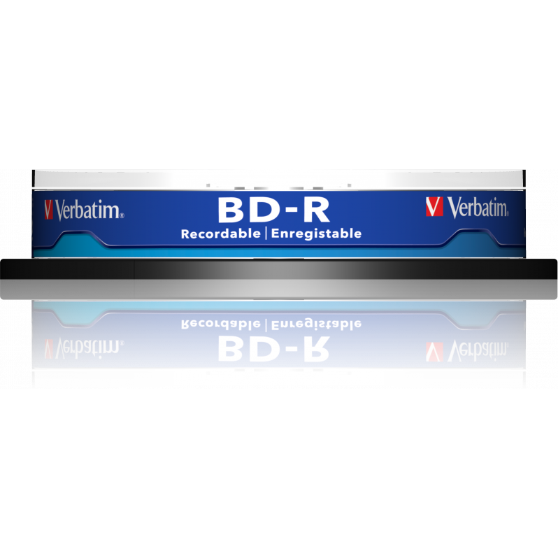 Диск BD-R Verbatim 25GB 6x Cake Box (10 шт.) (43742) - фото 3