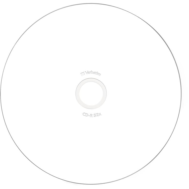 Диск CD-R Verbatim 700MB 52x AZO Jewel Case Printable (10 шт.) (43325)