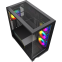 Корпус HSPD F550-TGBK-ARGB Black - фото 4