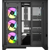 Корпус HSPD F550-TGBK-ARGB Black
