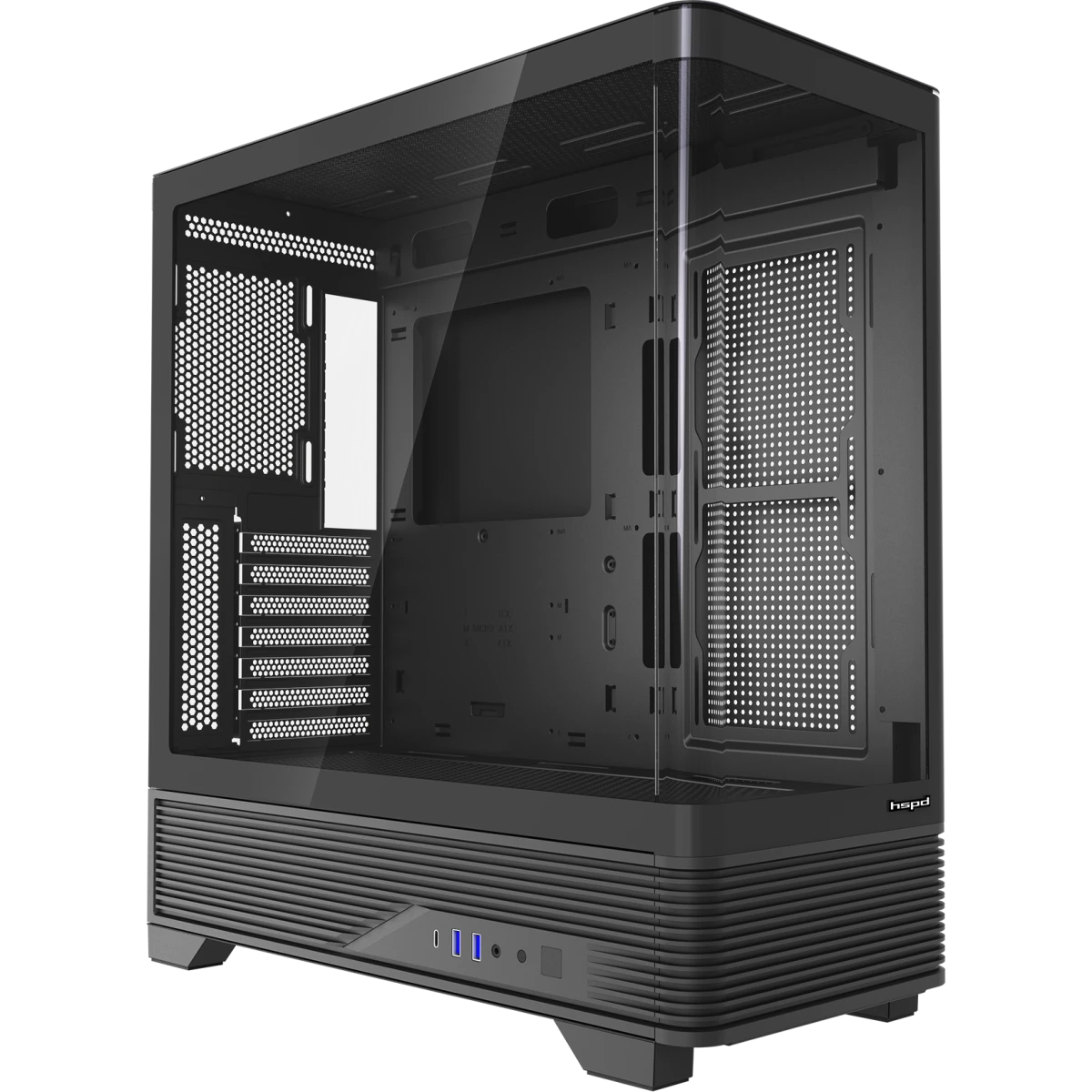 Корпус HSPD F560-TGBK Black